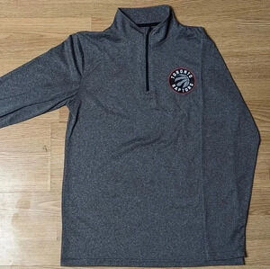 1/4 zip Raptors NBA Long  Sleeve Shirt